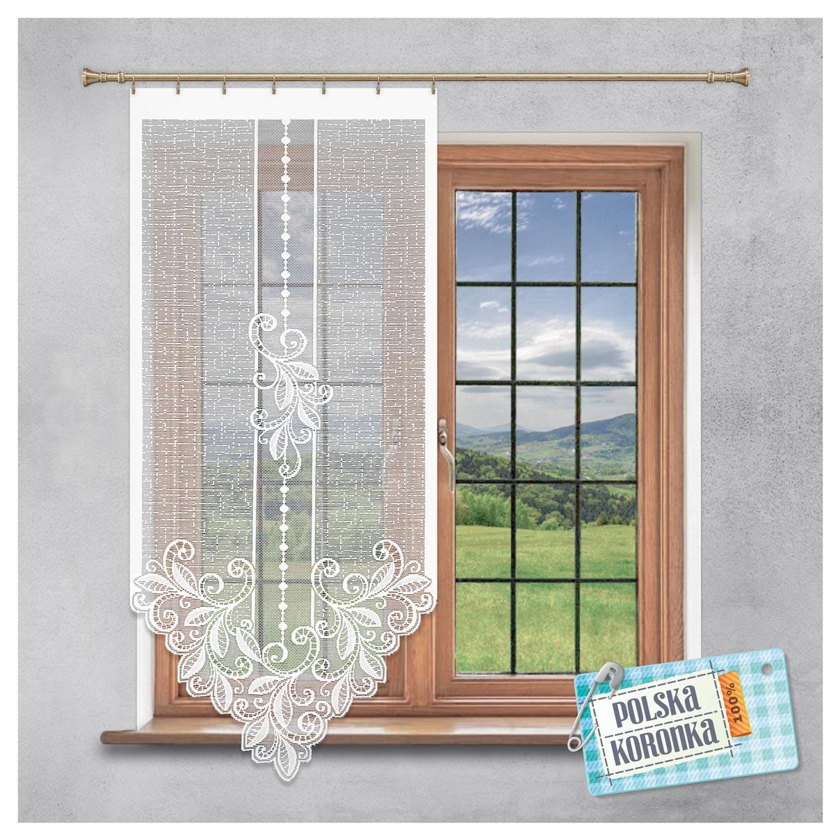 Panel Żakardowy Ażurowy 60x140cm – Biały