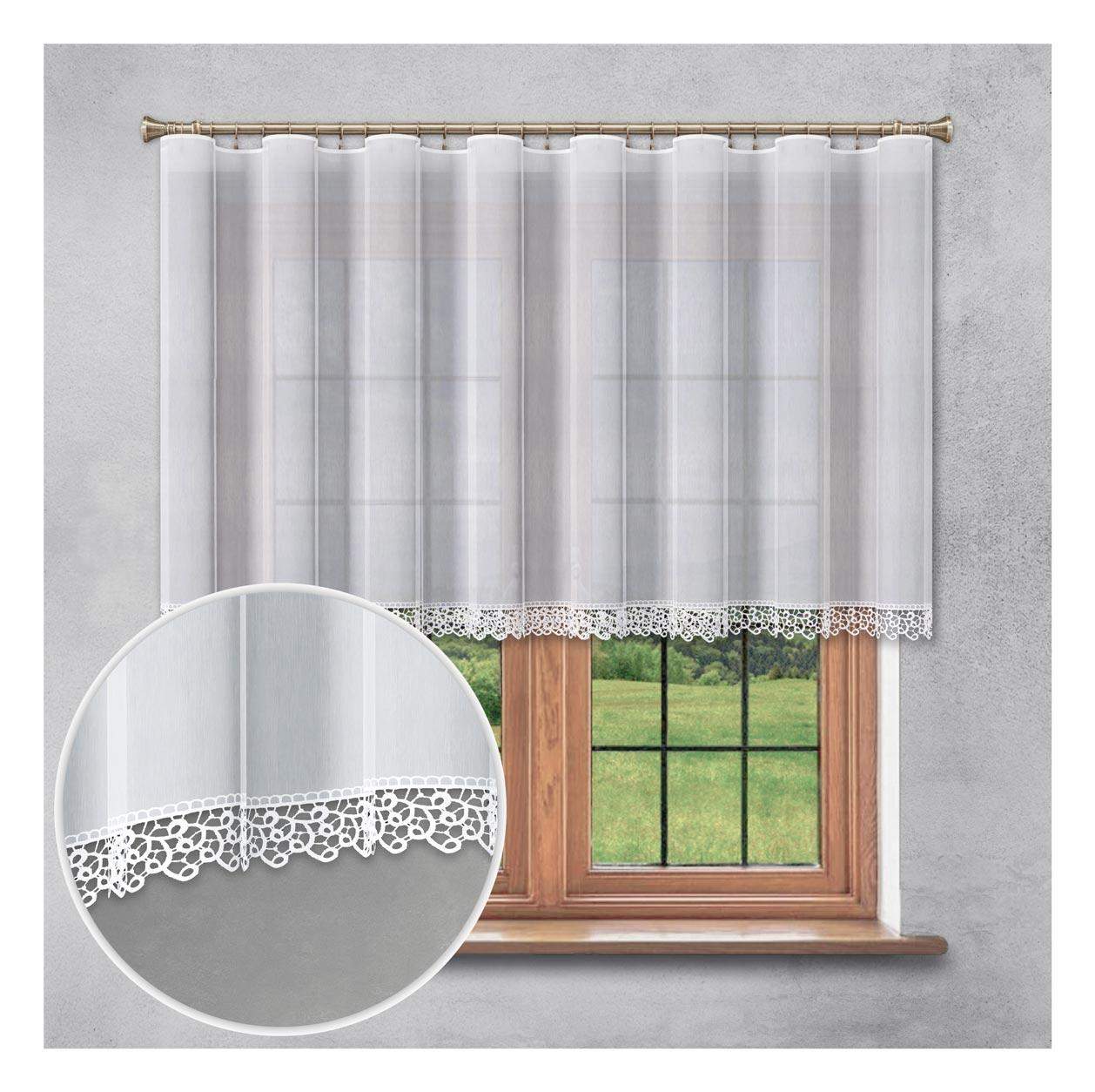 Firana gotowa z gipiurą (5 cm) – 120x300 cm G36