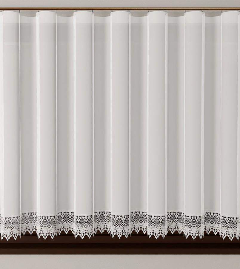 Firana woalowa z gipiurą (10 cm) – 160x300 cm G44