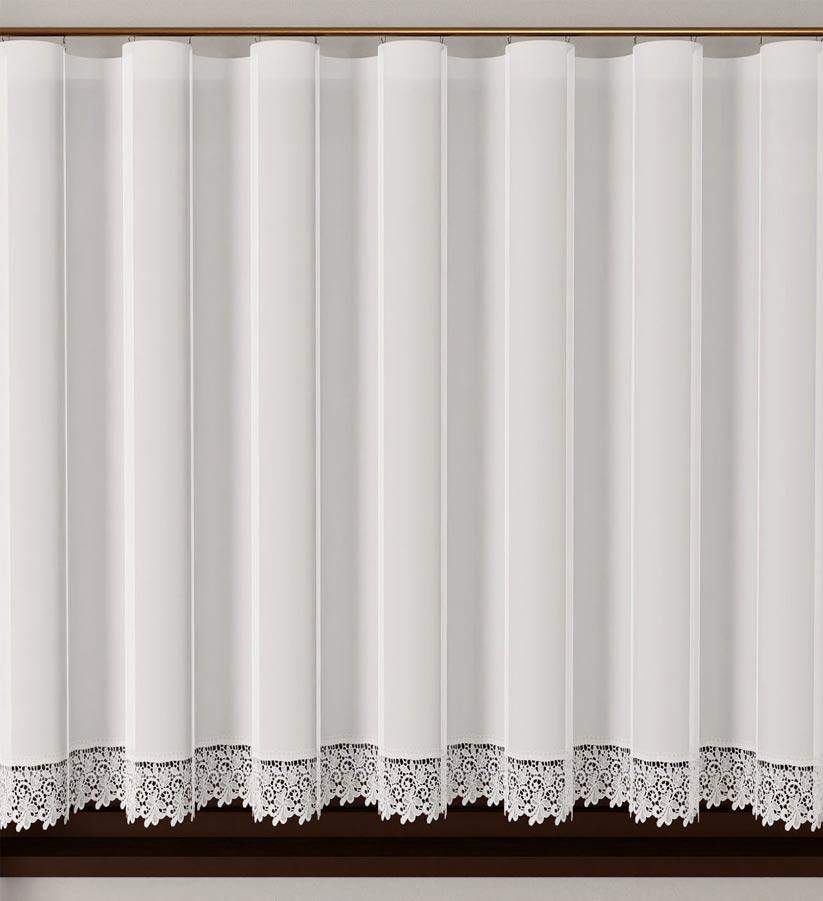 Firana woalowa z gipiurą (10 cm) – 160x300 cm G45